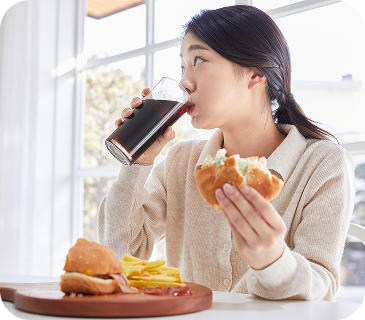 불필요한 영양분 축적
